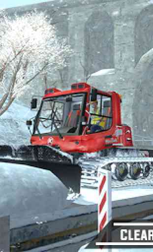 City Heavy Snow Excavator Simulator 3D 1