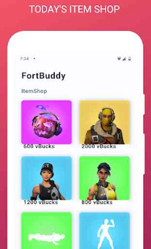 FortBuddy - View Stats, Item Shop, and More!  3