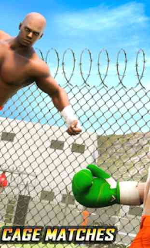 Grand Prison Ring Fighting Arena: Wrestling Games 2