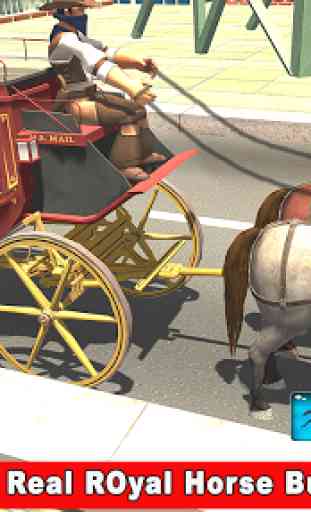 Horse Taxi 2019: Offroad City Transport Game 1