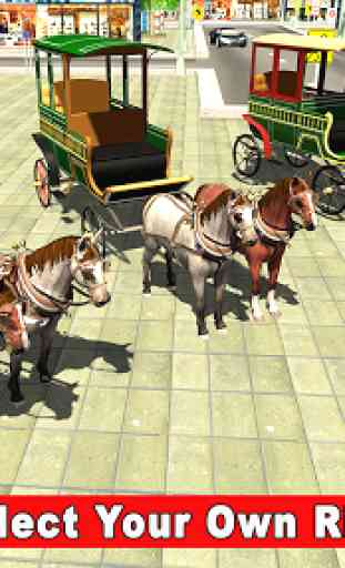 Horse Taxi 2019: Offroad City Transport Game 2