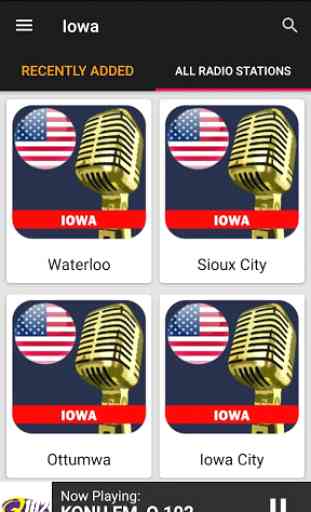 Iowa Radio Stations - USA 3