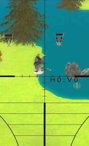 Jeux de chasse au canard - Best Sniper Hunter 3D 2