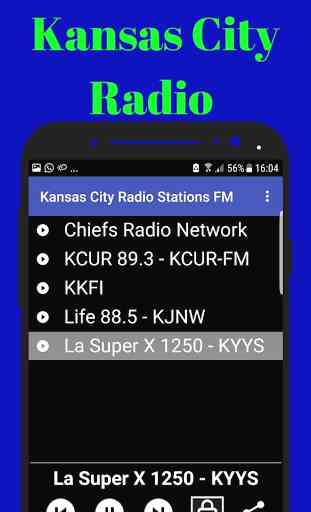 Kansas City Radio Stations FM 1