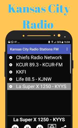 Kansas City Radio Stations FM 4