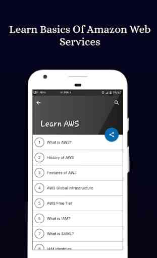 Learn Amazon Web Services : AWS tutorial app free 2
