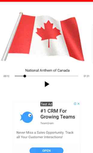 National Anthem of Canada 1