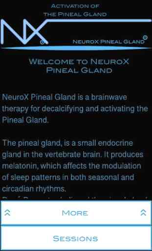 NeuroX Glande Pinéale 1