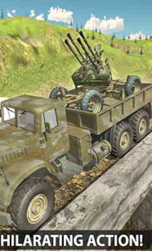 Off-Road Army Vehicle Transport Truck Driver 2019 3