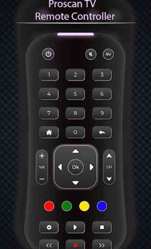 Proscan TV Remote Controller 1