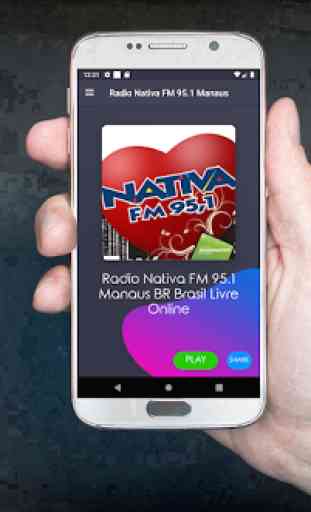 Radio Nativa FM 95.1 Manaus BR Brasil Livre Online 1