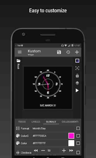 S9 for Kustom - Widget, Lockscreen & Wallpapers 4