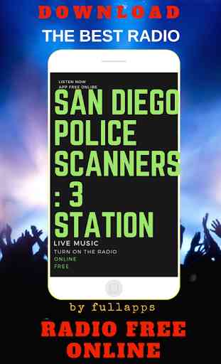 San Diego Police Scanners: 3 ONLINE FREE APP RADIO 1