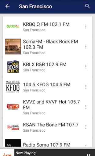 San Francisco Radio Stations - USA 3