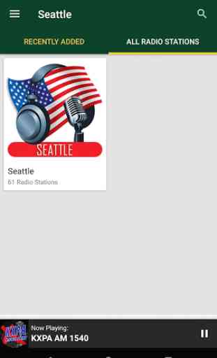 Seattle Radio Stations - USA 4