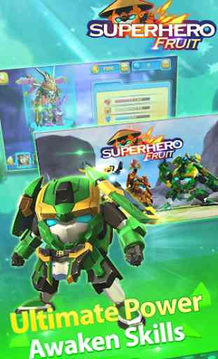 Superhero Fruit Premium: Robot Wars Future Battles 1