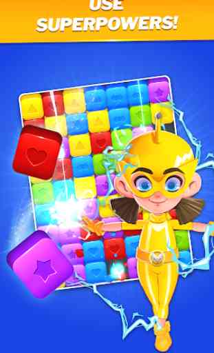 SuperHeroes Blast: A Family Match3 Puzzle 2