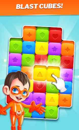 SuperHeroes Blast: A Family Match3 Puzzle 3