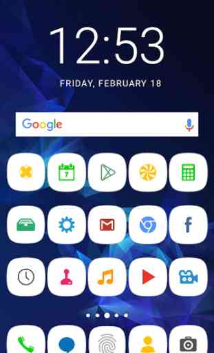 Theme for LG Q7 - HD Wallapers and Icons Pack 3