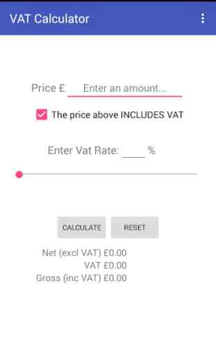 VAT Calculator 1