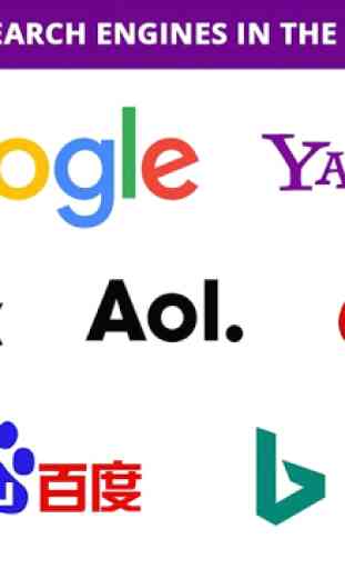 World's Top 10 Search Engines | All in One 2