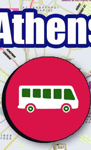 Athens Bus Map Offline 1