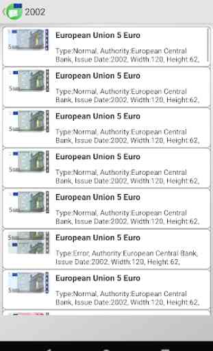 Billets de banque de l'Union européenne 3