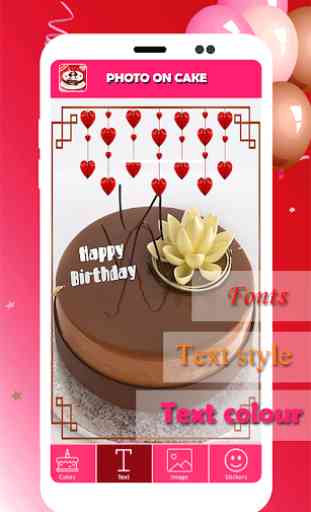 Birthday Cake with Photo – Name on Birthday Cake 1