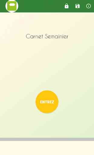 Carnet Semainier 1