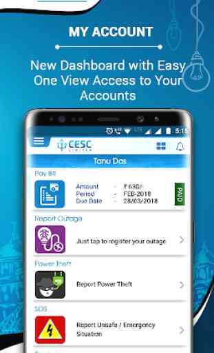 CESCAPPS - Pay Bill, New Supply, Report Outages 4