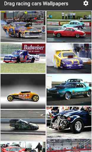Drag racing cars Fonds d'écran 1