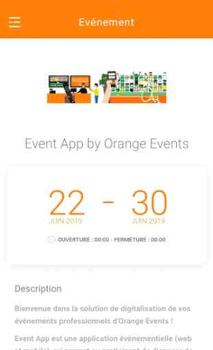 Event App by Orange 1