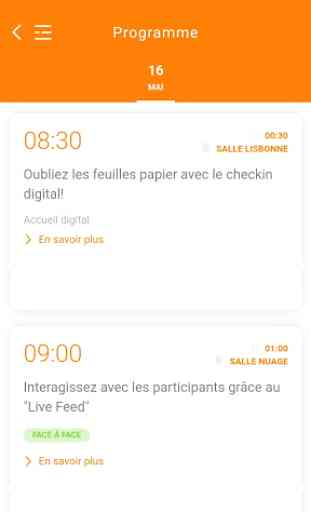 Event App by Orange 4