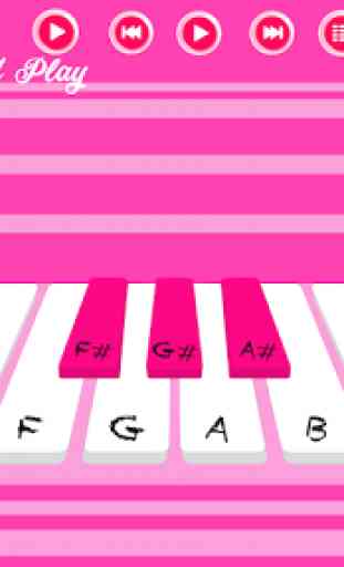 Girl Piano : Pink Piano 2