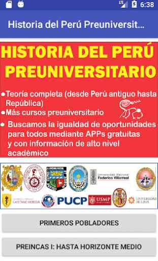 Historia del Perú Preuniversitario 1
