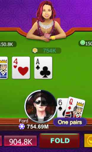Jpoker - Free Poker Offline 4