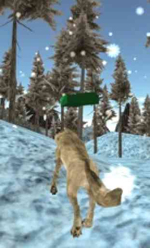 L'histoire de la faune loup 3D 3
