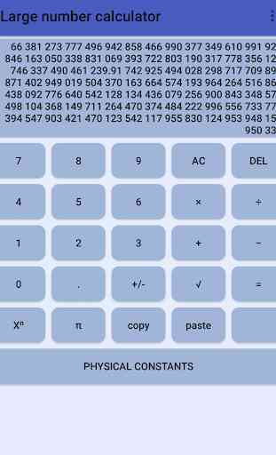 Large number calculator 2