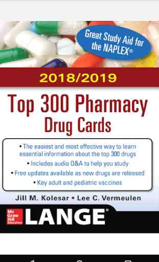 McGraw-Hill's 2018/19 Top 300 Pharmacy Drug Cards 1