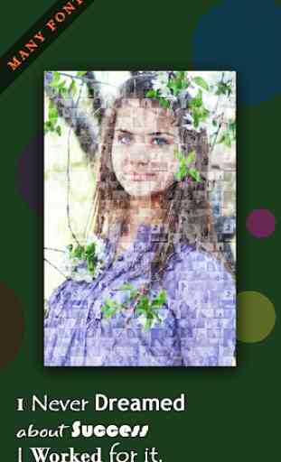 Mosaic Effect : Photo Editor and Photo Collage 4