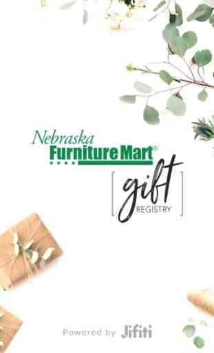 Nebraska Furniture Mart Gift Registry 4