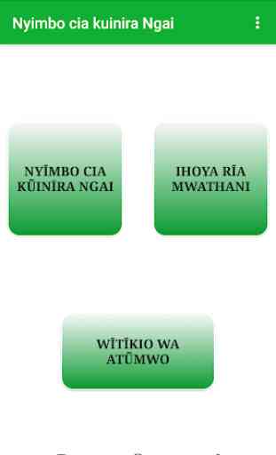 Nyimbo Cia Kuinira Ngai 1