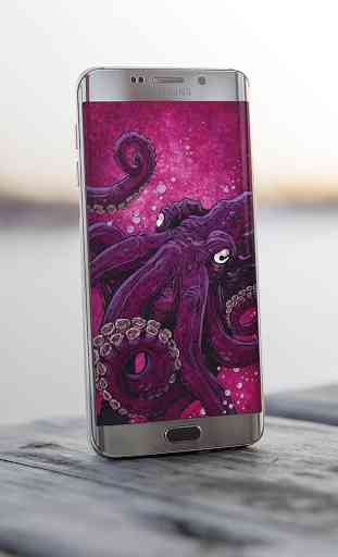 Octopus Wallpaper Art 3