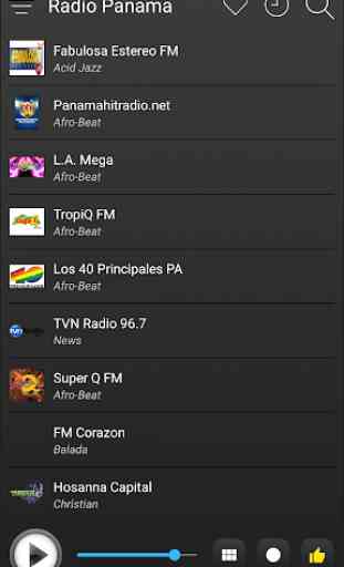 Panama Radio Stations Online - Panama FM AM Music 4