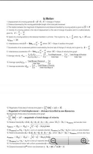 Physics Formula (Mechanics-1) 2