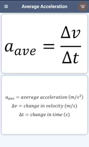 Physics Formula Sheet 2