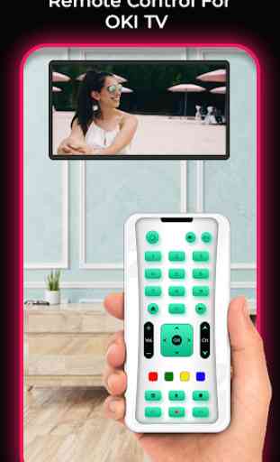 Remote Control For OKI TV 1