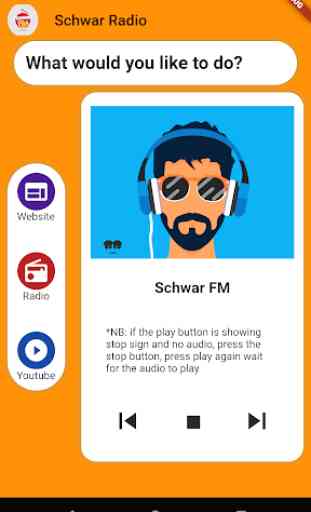 Schwar FM Ghana, Schwar TV & LIVE Chat 2