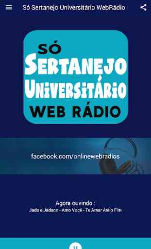 Só Sertanejo Universitário Web Rádio 2