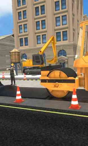 Tunnel Construction Mega City Highway Simulator 2